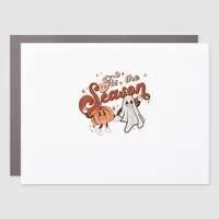 Tis The Season Funny Halloween Costume Car Magnet