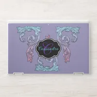 Elegant, Ornate Personalized Vintage Victorian HP Laptop Skin