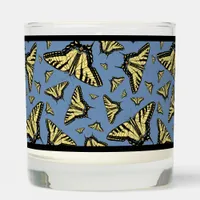 Southwestern Yellow & Blue Swallowtail Butterfly  Scented Candle