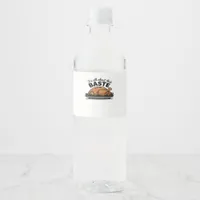 All About That Baste Christmas Classic Retro Look Water Bottle Label