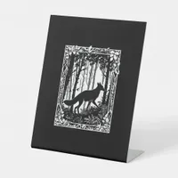 In Forest Cottagecore Goblincore Forestcore Aesthe Pedestal Sign