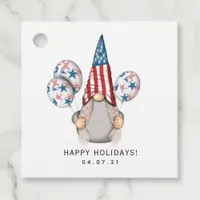 American Gnome Favor Tags