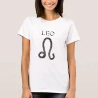 Horoscope Sign Leo the Lion T-Shirt