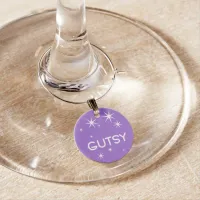 In the Mood Gutsy Wine Glass Charm