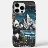 Panda's Treetop Hideaway: Bamboo Indulgence iPhone 16 Pro Max Case