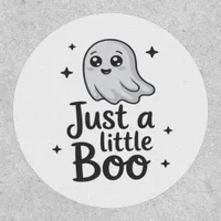 Just Little Boo Funny Design Patch