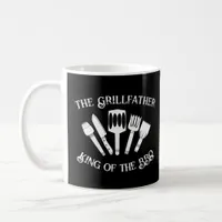 Rustic Funny Grilling Gift Men:The Grillfather Coffee Mug