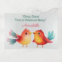 Bird-Themed Baby Shower Cute Watercolor