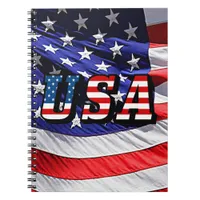 USA - American Flag Notebook