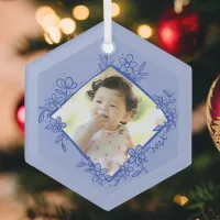 Baby's First Christmas Ornament - Blue