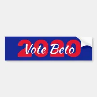 Vote Beto O'Rourke for 2020 President Bumper Sticker