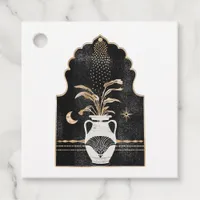 Mystical Cosmic Plant Favor Tags