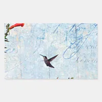 Hummingbird Rectangular Sticker