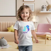 J is for Jellyfish: Journey into the Ocean Toddler T-shirt