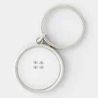 Cottagecore Moths Classic Keychain