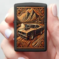 Muscle Car Elegance in Scenic Bliss Zippo Lighter