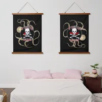 Swashbuckling Set Pirate Bride and Pirate Groom Hanging Tapestry