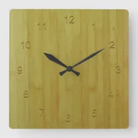 Clock - Bamboo Boards