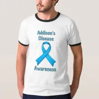 Addison's Disease Awareness | Blue Ribbon T-Shirt