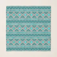 Southwest Turquoise Scarf