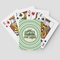 Not Lucky Just Irish St. Patrick's Day Poker Cards