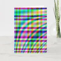 Abstract Colorful Birthday Card