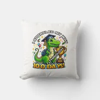 I Sparkled My Way Through 100 Days 100th Day  Throw Pillow