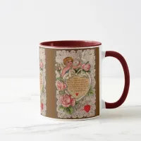 Cupid Poem Valentine's Mug