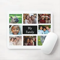 Eight Photo Template | Add your Pictures to this  Mouse Pad