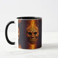 Pumpkin Face Horror Mask Mug