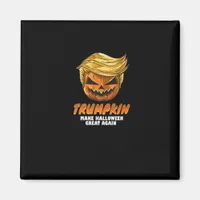 Funny Trumpkin  Make Halloween Great Again Easy Co Magnet