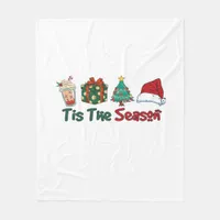 Tis The Season Creative Casual Fleece Blanket