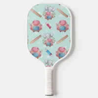 Back to School Elephant Pattern Pickleball Paddle