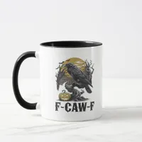 F-Caw-F Classic Minimal Design Mug