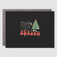 Cute Christmas, Tis The Season Car Magnet