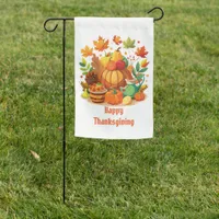 Thanksgiving Garden Flag