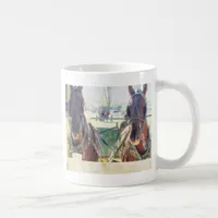 A Two Horse Team Coffee Mug