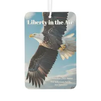 Liberty in the Air • 1776–2026 Eagle Keepsake Air Freshener