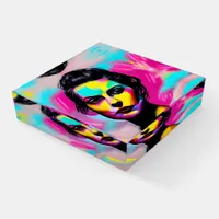 Colorful Graffiti Art | Beautiful Fierce Woman Paperweight