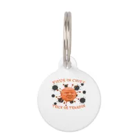 In Chief, Trick Or Treat, Political Anti Halloween Pet ID Tag