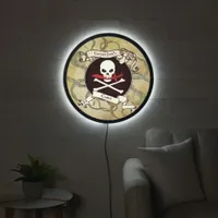 Personalized Pirate Captain LED Sign