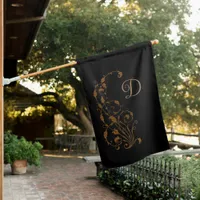 Elegant, Vintage, Victorian Steampunk House Flag