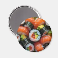 Sushi Realistic Food Magnet