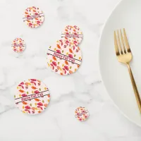 Personalized Fall Table Confetti