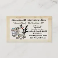 Veterinarian Business Card