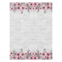 Romantic Elegant Antique Floral Composition Tablecloth