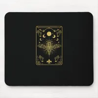 Cottagecore Aesthetic Mushroom Moth Goblincore Aca Mouse Pad