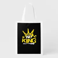 No King Minimal Clean Grocery Bag
