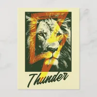 Thunder Lion Postcard
