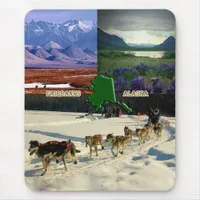 Fairbanks, Alaska Collage Mouse Pad